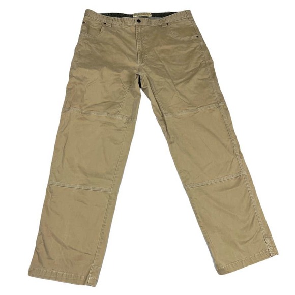 Cabela's Other - Cabela's Pants Khaki Tan Zip Fly Straight Leg Cotton Blend Men's 40 x 34